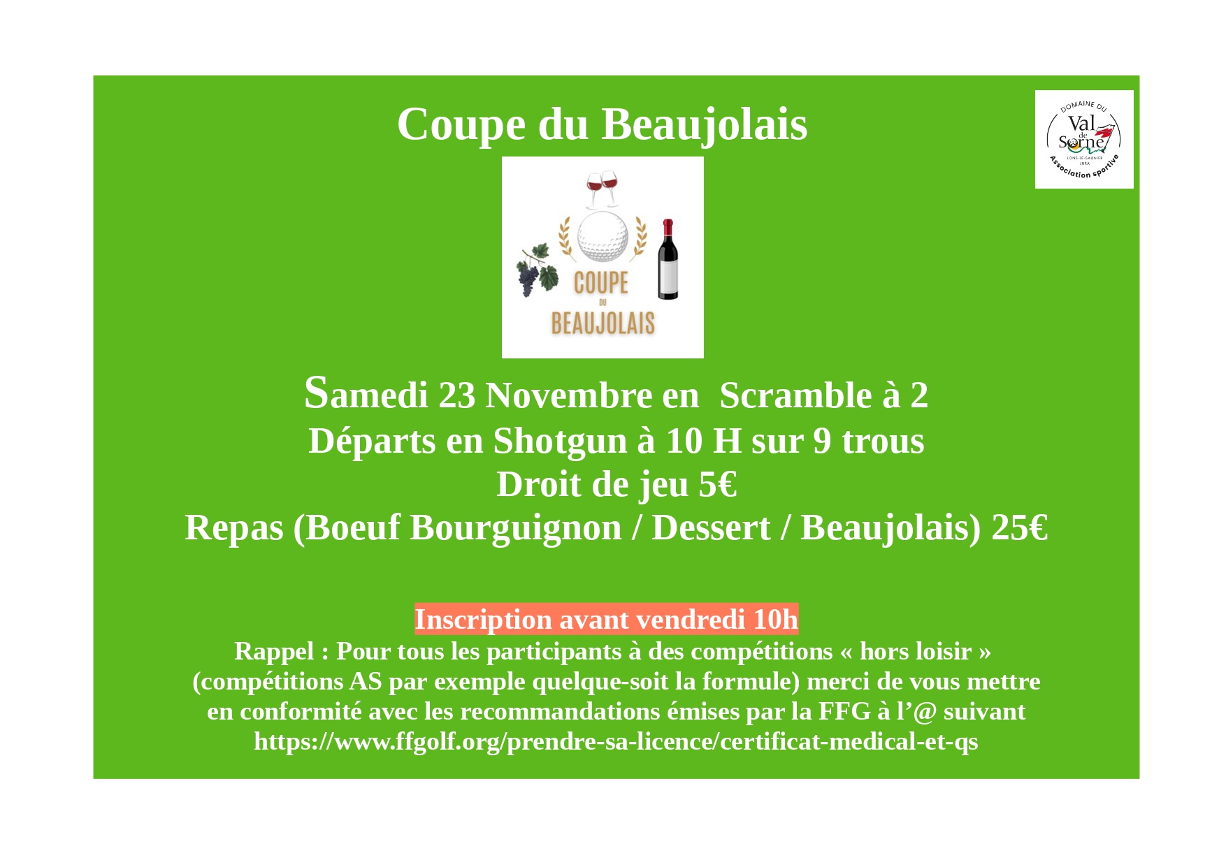 Coupe du Beaujolais 2024